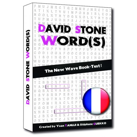 David Stone Words : book test avec revues de mots-mêlés par Stéphane GUEKKO et Yoan TANUJI