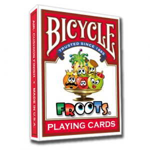 Jeu de cartes Bicycle Froots pour magie pour enfants par Yoan TANUJI et JC BRIAND