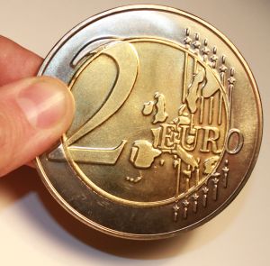 2 Euro Coin Jumbo